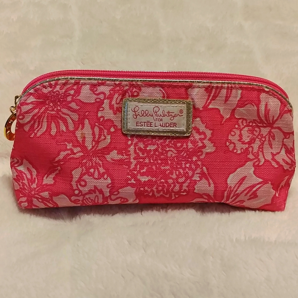 🎉2/$16 Lilly Pulitzer x Estee Lauder Makeup Bag